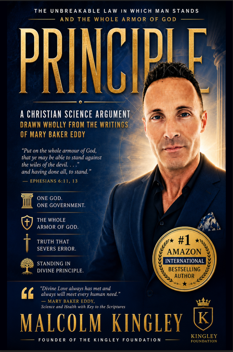 Principle book cover by Malcolm Kingley